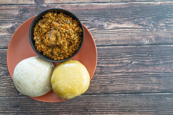 Pounded Yam and Egusi Soup - ChefTeeKay