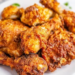 Half tray of peppered drumsticks