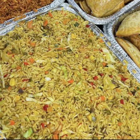 Tray of Fried Rice