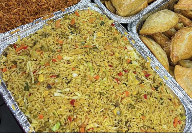 Tray of Fried Rice