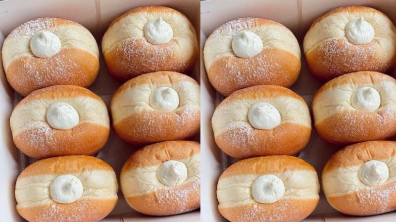 Milky doughnut