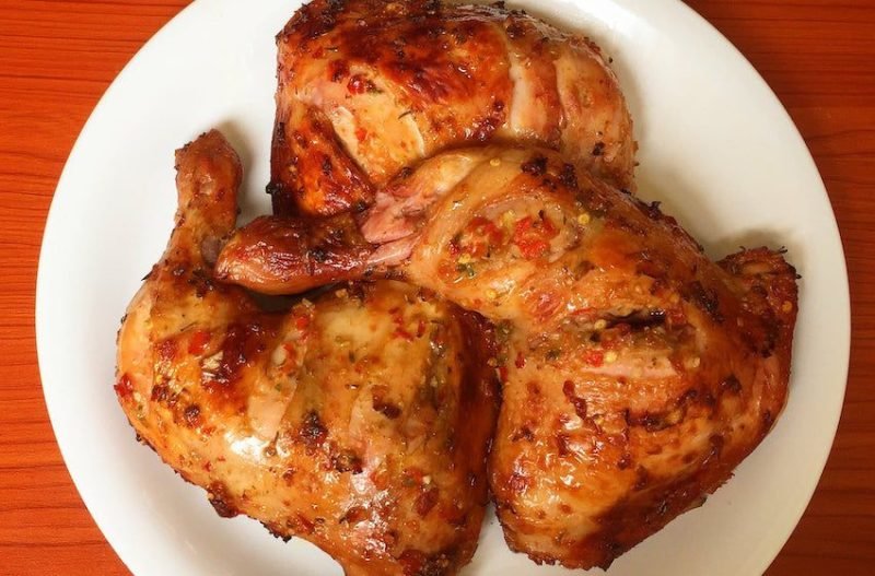 Peppered Chicken lap