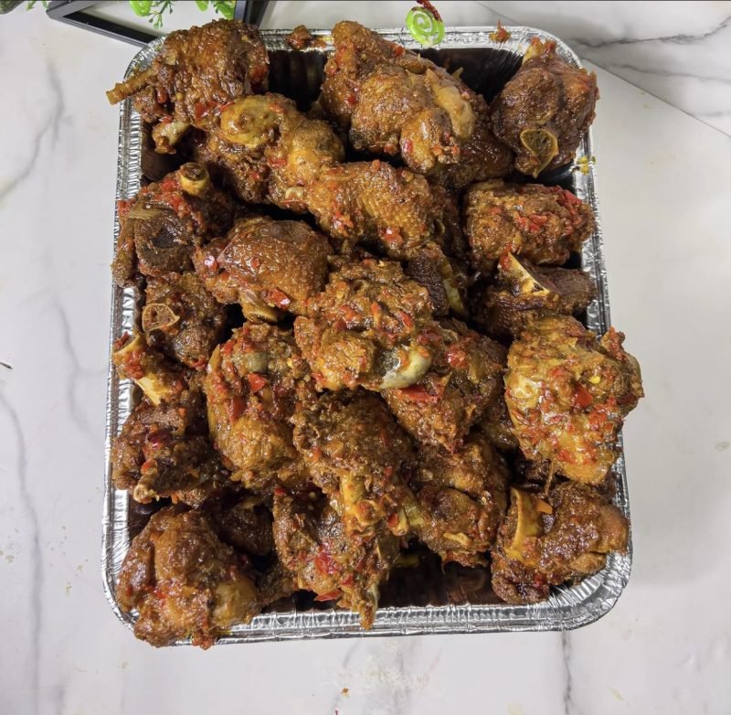 Tray of Peppered Turkey