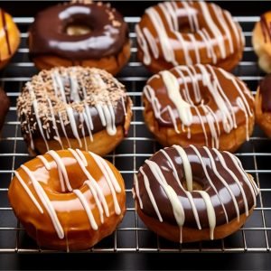 Chocolate Filled Doughnuts