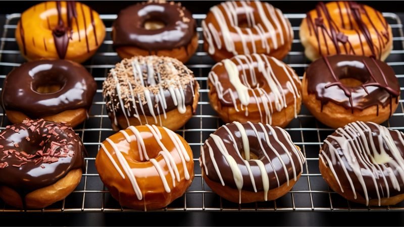 Chocolate Filled Doughnuts