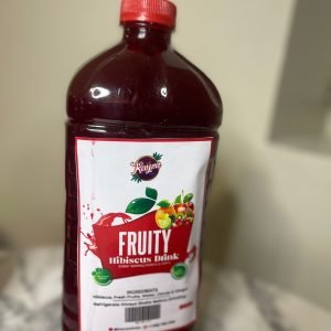 Fruity Hibiscus drink (Zobo)