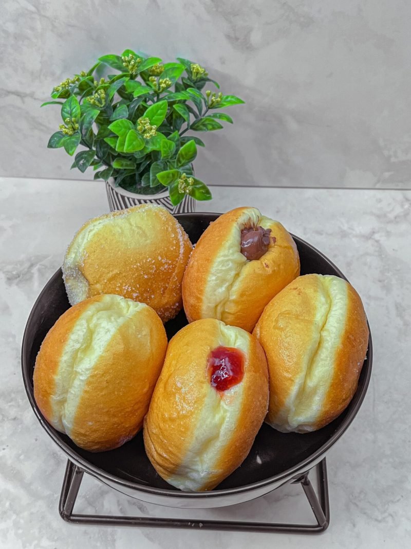 Jam Filled Doughnuts