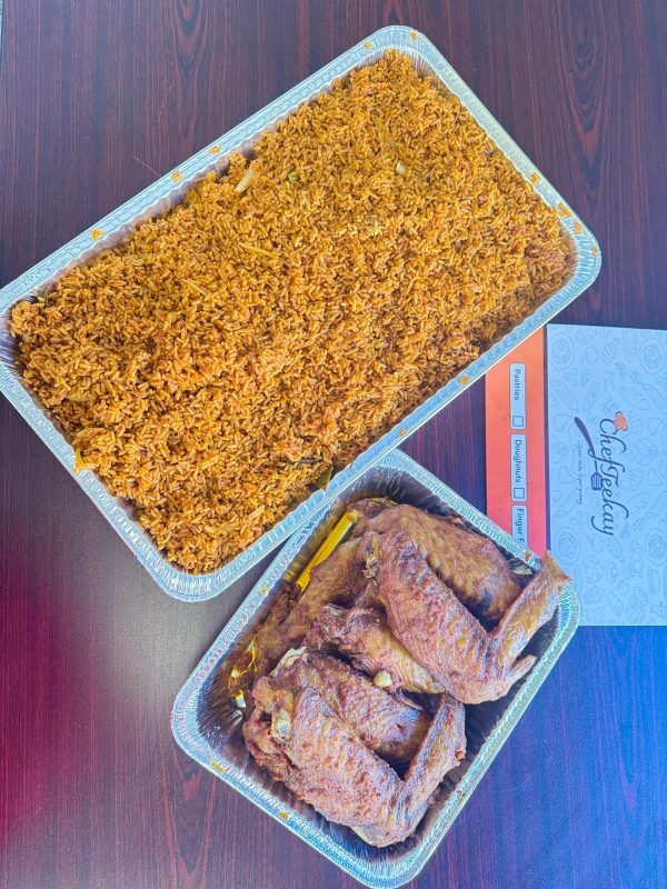 Full Tray of Jollof Rice