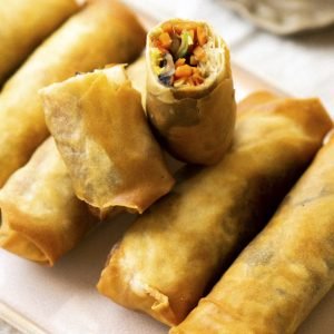 112 veggie spring rolls