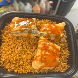 Golden Fried Fish Meal