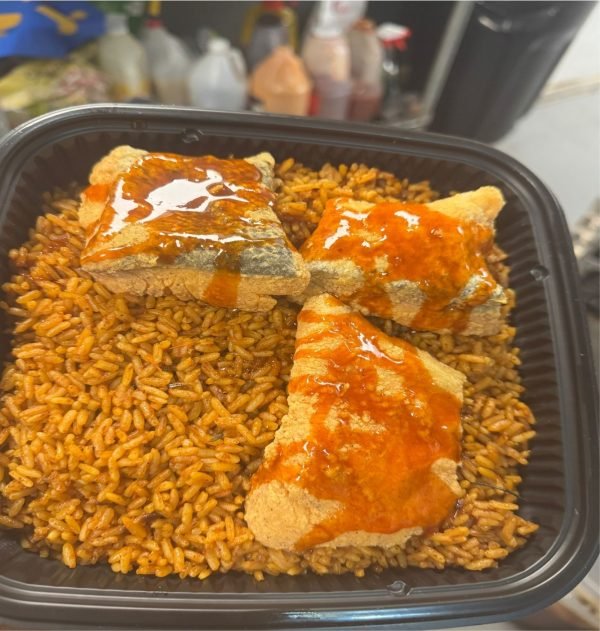Golden Fried Fish Meal