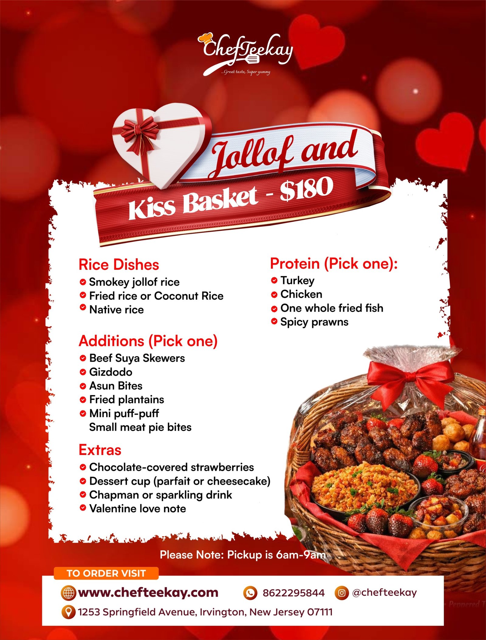 Jollof and Kiss Basket